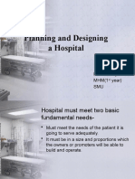Planning and Designing A Hospital: Parnab Roy MHM (1 Year) SMU