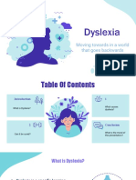 Dyslexia: Moving Towards in A World That Goes Backwards