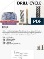 Drill Cycle CNC Milling