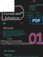 Group 5 - Gerund and Infinitives