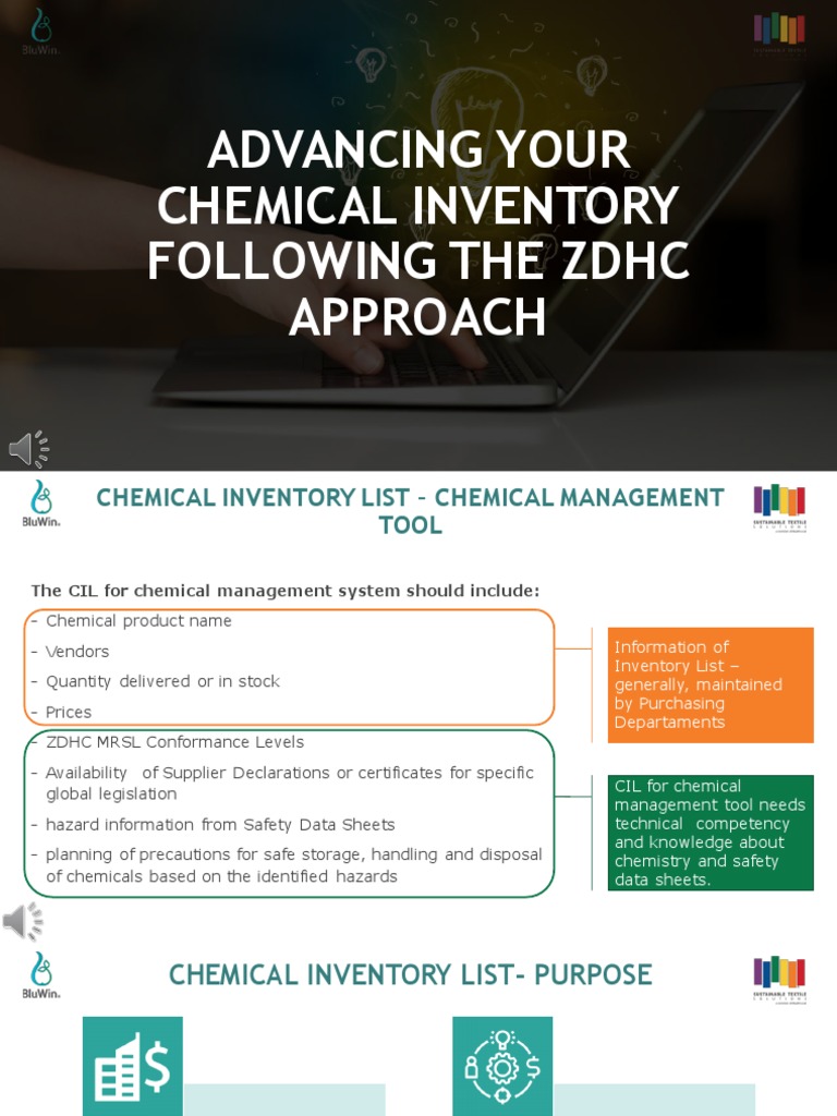 ZDHC Chemical Inventory Management Guide | PDF | Waste Management ...