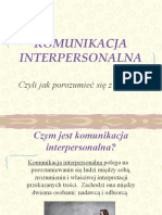 Komunikacja Interpersonalna