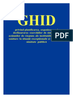 Ghid Planificarea Organizarea Exercitiilor de Simulare in Situatii Exceptionale Modificat