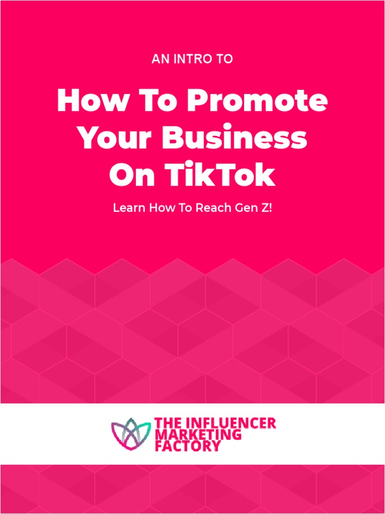 Step-by-Step TikTok Promotion Setup
