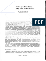 SLANGOIIIEl Refrán y La Frase Hecha en La Jerga de La Mafia Siciliana - PDF Descargar Libre