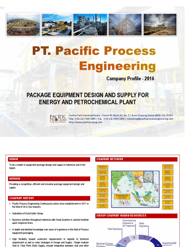 Pacific Process Engineering Profile Pdf Water Heating Chemical
