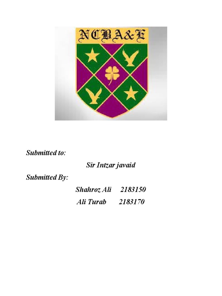 Money and Banking Project PDF Transaction Account Cheque