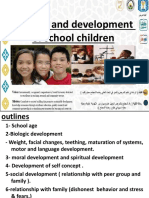 Growth and Development of School Children