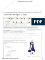 Artoria Pendragon (Saber) - TYPE-MOON Wiki - Fandom