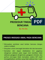 PROSEDUR TINDAKAN BENCANA