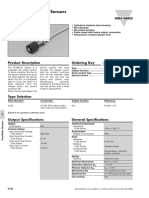 Proximity Magnetic Sensors Flux Sensors FLM Series: Ordering Key FLM A 1 S1 Product Description