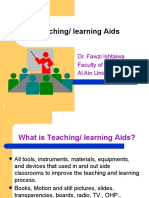 Teaching/ Learning Aids: Dr. Fawzi Ishtaiwa Faculty of Education Al Ain University