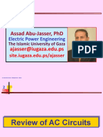 Assad Abu-Jasser, PHD: Electric Power Engineering