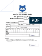 HRM Shubham Sharma MBA06145