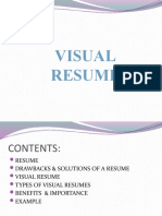 Visual Resume
