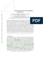 A Fluid-Mechanical Model of Elastocapillary Coalescence: Bykiransingh, Johnr. Lister Dominicvella