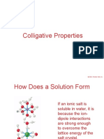 Colligative Properties