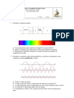 Física e Química - Espectro eletromagnético e efeito fotoelétrico