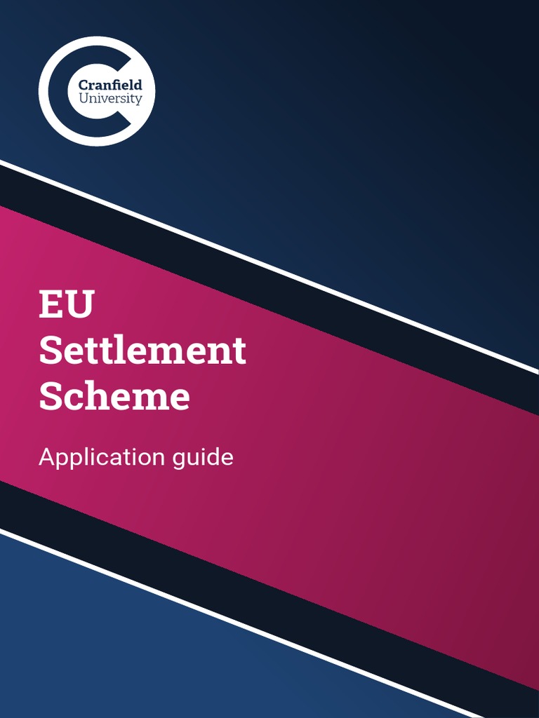 EU Settlement Scheme Application Guide PDF Identity Document