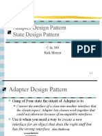 Adapter Design Pattern State Design Pattern: Csc335 Rick Mercer