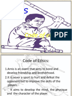 Arnis (Code of Ethics)