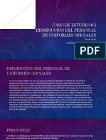 CASO DE ESTUDIO 8-2 DISMINUCIÓN DEL PERSONAL DE