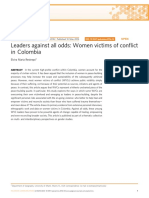 Leaders Against All Odds: Women Victims of Con Ict in Colombia