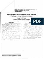 La Resbaladiza Naturaleza de La Acción Colectiva