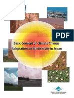 Climate Change Adaptation and Biodiversity in Japan