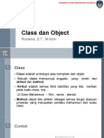 02 - Class Dan Object