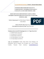 Jornadas Científicas Ucs 2020-Morfofisiología Bucal:: Trayecto 1-Año-2020 Trabajo Original