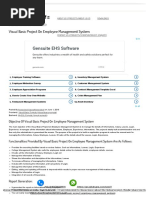 Visual Basic Project On Employee Management System