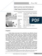 Resensi Buku: Iman, Spiritualitas, Dan Pengobatan Panduan Bagi Tenaga Kesehatan Profesional