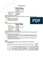 Soal Latihan CVP