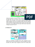 Sejarah Perkembangan Windows 1