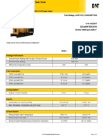 CAT 650 kVA Genset