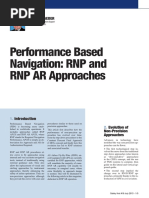 Performance Based Navigation: RNP and RNP Ar Approaches: Matthias Maeder