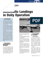 Automatic Landings in Daily Operation: Capt. Christian Norden