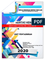 MAHATHIR - Kertas Kerja Mesyuarat Agung PIBG 2020