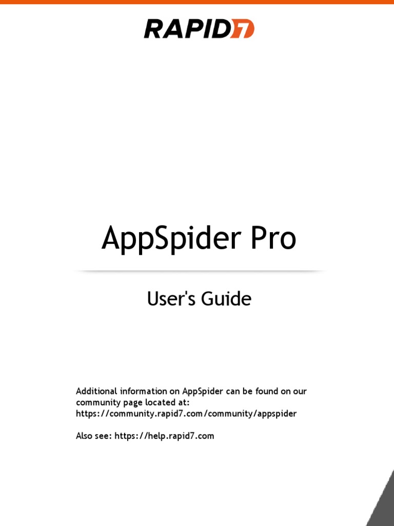 AppSpider Pro User Guide Overview | PDF | Http Cookie | Proxy Server