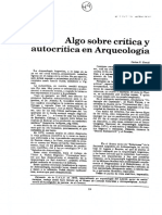 Cerutti Carlos - Algo sobre crítica y autocrítica en Arqueología