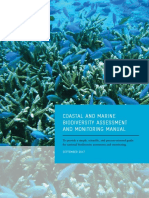 Coastal and Marine Biodiversity Assessment and Monitoring Manual