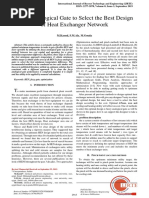 Fuzzy Analogical Gate To Select The Best Design of Heat Exchanger Network