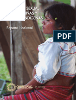 Violencia Sexual Contra Niñas y Jóvenes Indígenas Reporte Nacional
