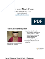 Head and Neck Exam