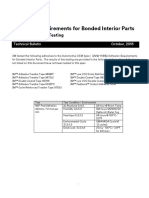 Adhesion Requirements For Bonded Interior Parts: Automotive Spec Testing