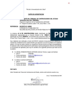 Carta de Acreditacion