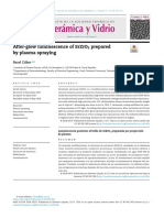 After-Glow Luminescence of Srzro Prepared by Plasma Spraying