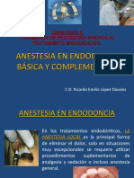 Anestesia en Endodoncia