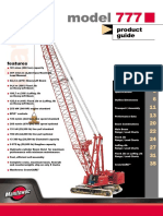 Manitowoc 777 200 Product Guide